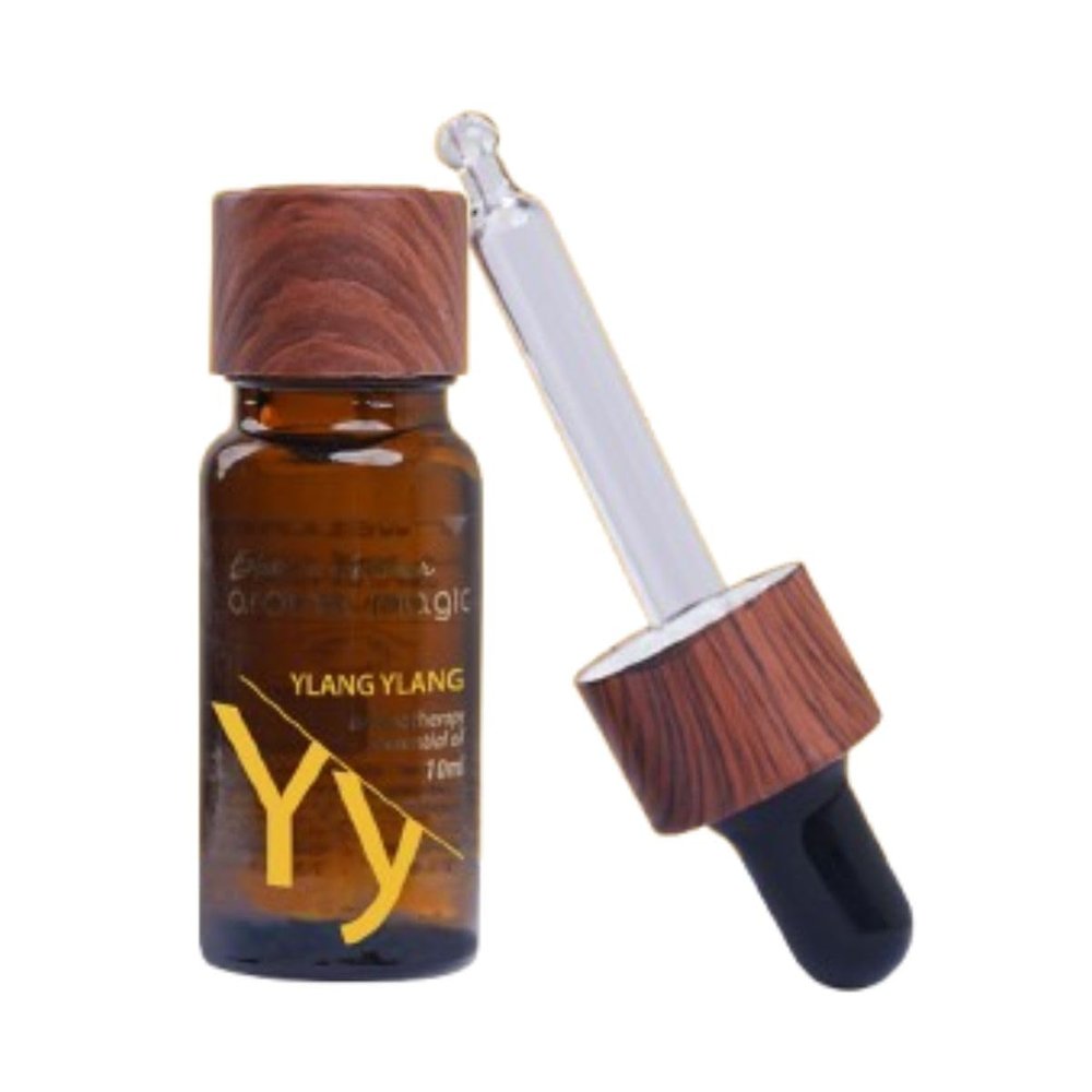 Aroma Magic Ylang Ylang Essential Oil  Pure Cananga Odorata for Energy, Skin & Hair Rejuvenation & Relaxation  10ml