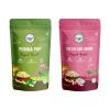 Absolute Nuts - Roasted & Flavoured Makhana | Cream & Onion, Pudina Flavour I 60g Each I Foxnuts | Gluten-Free | Healthy Snack| Puffed Snack | Cholesterol Free | Rich in Protein & Fiber | Pack of 2 view 1