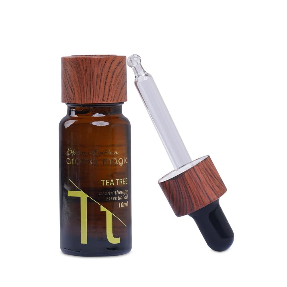 Aroma Magic Tea Tree Essential Oil  Pure Melaleuca Alternifolia for Acne, Dandruff  10ml