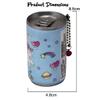 30-Pieces Mini Wet Wipes Tissue in Cartoon Printed Tin Soda Can for Cleaning Face Body for Kids Girls Men Women, Wet Wipes Napkin, Portable Tin Wipes, Multicolor (Pack of 1) view 3