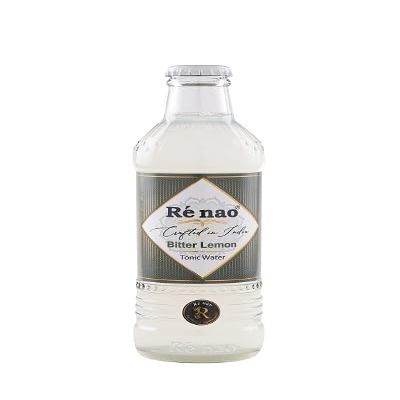 Re'nao Bitter Lemon Tonic Water 250ml Premium Mixer, Best Paired with Vodka & Gin (Pack of 6)