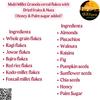 Ikkiyam Multi Millet Granola Cereal Flakes 250g | With Dried Fruits, Nuts & Palm Sugar | 100% Natural Millet Breakfast | No Preservatives | Healthy Snack for Kids & Adults view 3
