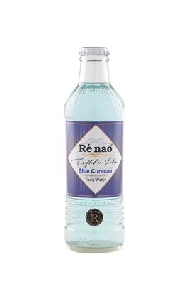 Re'nao Blue Curacao Tonic Water 250ml Premium Mixer, Best Paired with Vodka & Gin (Pack of 6)