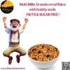 IKKiyam Multi Millet Granola Cereal Flakes | Nuts & Sugar Free | Best Breakfast for a Healthy Day Start | No Preservatives | 100% Natural Grains for Kids & Adults | 250 Grams view 2