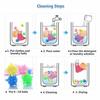 Washing Machine Cleaner Balls  15 Pcs Reusable Laundry Balls for Clothes  Lint Remover, Anti-Wrinkle, Tangle-Free Fabric Scrubber  Boosts Washing Power  for Top & Front Load Washers view 4