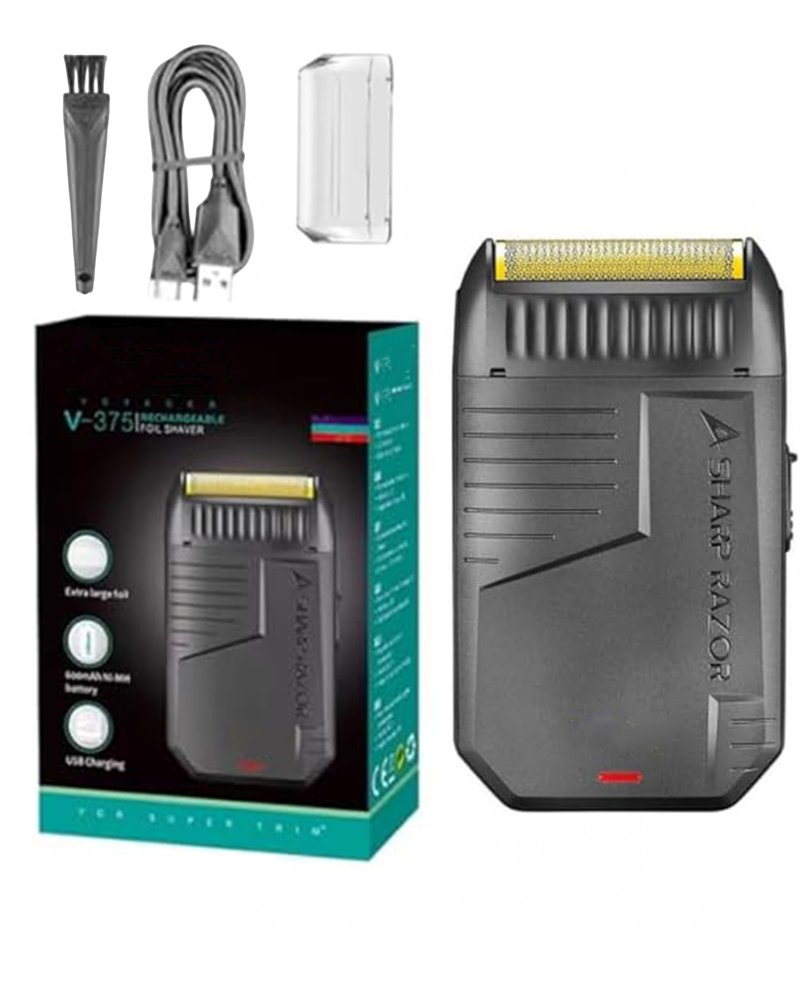 Dual Foil Pop-Up Trimmer With Cordless USB Charging