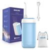 ORACURA OC180 Compact PLUS Water Flosser | 365 Days Warranty | 4 Vibrant Colors | Compact & Handy | 4 Modes & 8 Adjustable Water Pressure Settings (Blue) view 1