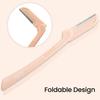 2ools Foldable Reusable Face Razor for Woman (Pack of 3) | Mini Face & Eyebrow Razor with Single German Steel Blade | Painless Hair Removal for Upper Lips, Forehead, Sideburns | Prevents Burns & Cuts (TSOF8401) view 4
