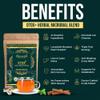 Cordysafelife Dtox+ Herbal Tea Blend | Gut Cleanse & Detox | Caffeine-Balanced with 21 Herbs, | 50g Loose Leaf | 25 servings view 4