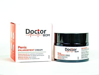 Doctor BOM Enlargement Extender Cream | Helps Improves Blood Flow | Promotes Elasticity | Reduce Dryness - 50 gm