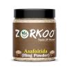 ZORKOO Hing Powder | Aromatic Asafoetida Spice for Indian Cooking | Ideal for Tadka, Curries, Lentils & Masala Blends | Strong Flavour Enhancer - 100Gm view 1