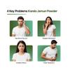 Dr Vedic Karela Jamun Powder | With Gudmar, Amla & 20 Ayurvedic Herbs | Sugar Management, Digestion & Detox Support | No Added Sugar 250g (Pack Of 1) view 3