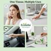 ECOTELLA 1 Ply Soft Tissue Paper Napkins | Biodegradable & Eco-Friendly | Lightweight, Disposable Facial Tissues for Home, Office & Travel (Pack of 2) view 4