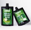 Kings Hydration Portable Coconut Water Powder | Portable Instant Premix Drink | Rich in Electrolytes | Refreshing Hydration for Travel, Gym, Office & Daily Wellness | Pack of 10 pouch. view 1