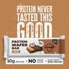 avvatar PROTEIN WAFER BAR | 10g Protein | Pack of (8 x 40g each) | Coffee Flavour | 2g Fiber | No Added Sugar | No Preservatives (Pack of 8, Coffee) view 3