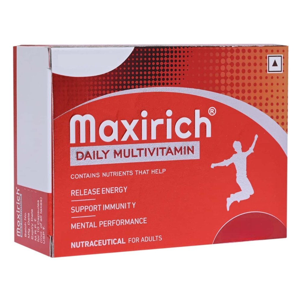 Daily Multivitamin (30 Softgels) For Men & Women With Essential Nutrients, Vitamins, Minerals, Anti-oxidants For Building Immunity & Energy (1)