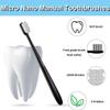 Toothbrush for Sensitive Gums, Micro Fur Manual Toothbrush with 20000 Soft Floss Bristle for Men, Women, Elderly, Braces and Gum Recessions, Protect Fragile Gums Pack Of 4 view 3