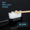 Toothbrush for Sensitive Gums, Micro Fur Manual Toothbrush with 20000 Soft Floss Bristle for Men, Women, Elderly, Braces and Gum Recessions, Protect Fragile Gums Pack Of 4 view 4