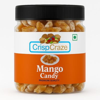 Aam Papad | 100% Natural Fruit Candy | Premium Mango Fruit Bar, Mango Toffee Candy (250g)