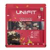 UNIFIT Delicious Ready to Eat Brownie With Almond Toppings & Rich Source of Protein & High Fiber Sugar Added | brownie cake | fudge | chocolate  75gm (Almond) view 1