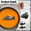 2-Pack Reusable Iron Fish for Cooking, Natural Iron Fish for Deficiency, Supplement Tool for Vegans, Pregnant Women & Kids view 2