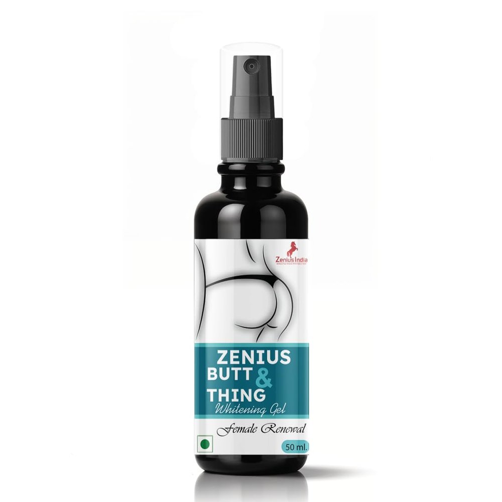 Zenius Butt & Thigh Brightening Gel  50ml | Intimate Care Gel for Dark Patches, Detanning, Smoothing, and Deep Moisturizing | Helps Reduce Pigmentation & Supports Even Skin Tone