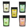 79 Degree Green Tea Sampler | 100% Natural IImmunity Booster I Stress Relief | Variety Pack with Functional Blends  100% Natural, 5 Flavors | Loose Leaf (125Gm, Green Tea Sampler) view 1