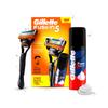 Gillette Fusion Manual Razor for Men for Perfect Shave and Perfect Beard Shape & Gillette Classic Regular Pre Shave Foam, 50g view 1