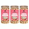Ajji's Nut Magic Roasted Makhana Pink Salt | Flavored Healthy & Crunchy Snacks | Puffed Kernels Fresh Fox Nuts, Ready to Eat | Roasted Flavored Makhana Mix lotus seeds | Savory Snack, Crunchy & Flavorful (Pack of 3)-210g view 1