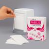 Appropriate Fabius Double Side L-Fold Table Top Tissue Paper Napkin (Only Tissue Refill) (1000 Pcs) (L Fold Tissue Refill - 10 PKT) view 2