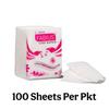 Appropriate Fabius Double Side L-Fold Table Top Tissue Paper Napkin (Only Tissue Refill) (1000 Pcs) (L Fold Tissue Refill - 10 PKT) view 4