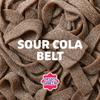Sweetons Sour Cola Belt, Vegan Sugar-Coated Chewy Cola-Flavoured Candy Strips, Tangy Sour Belts,Imported candy,Pack of 3 (48gm Each) view 4