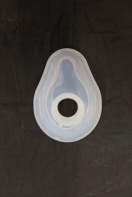 FAIRBIZPS Silicone Face Mask Size 4 (Adult) | Soft, Medical-Grade Anaesthesia Mask | Reusable & Autoclavable | Comfortable Fit with Airtight Seal