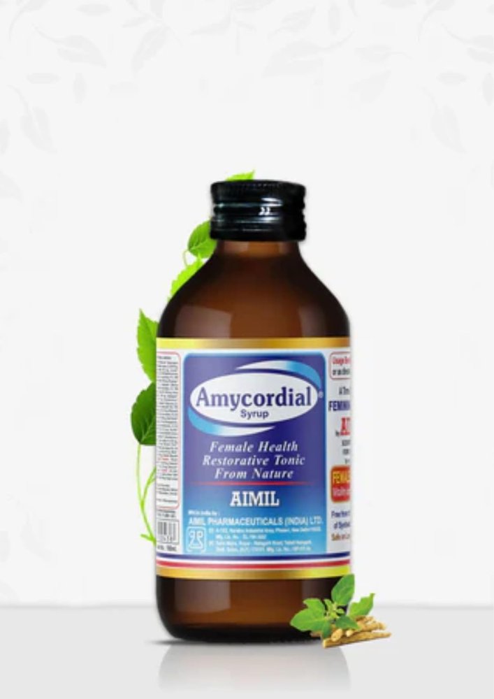 Aimil Amycordial Syrup 200 Ml | Improves teenage girls overall nutritional status |Regularises the female system & restores health naturally