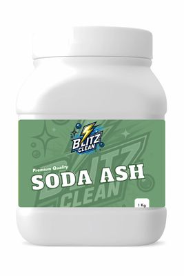 BLITZ CLEAN Soda Ash Powder for Multi-Purposes uses Washing Soda | Tie dye | Detergent and more 1000 grams