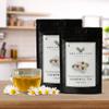 Organicajoy Chamomile Green Tea | Calming Floral Blend | Premium Loose Leaf Herbal Tea (100g) view 2