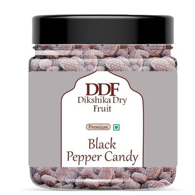 Dikshika Dry Fruits Black Pepper Candy | A Refreshing Sweet & Spicy Delight | Bold Kali Mirch Masala Candy | Juicy Sweet Hard Goli (800 gm)