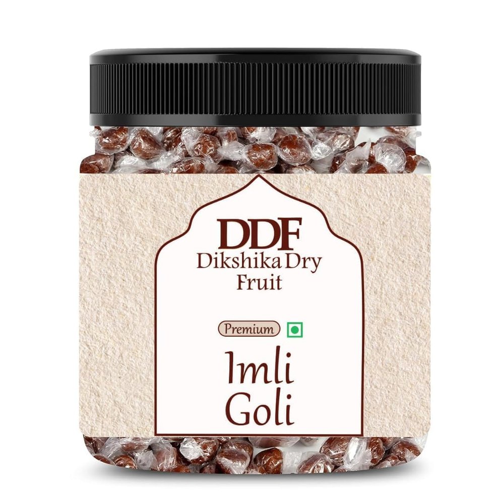 Dikshika Dry Fruits Imli Candy 600 gm | Khatti Meethi Imly, Chulbuli Emli Tamarind Twist Toffee, Twisted Emly Candy | Sweet and Sour Tamarind Candy | Emly gatagat Candy