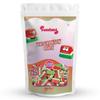 Sweetons Watermelon Slice Candy, NonVeg Sour Gummy Candies with Sugar Coating, Chewy Watermelon Treat, GlutenFree & Fat Free, Imported candy,Pack of 3 (50gm Each) view 3
