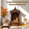 4 Inch Maha Laxmi Orgonite Pyramid with Shree Yantra, Rudraksha, Gomti Chakra & Pyrite | Vastu Dosh Nivaran | Wealth & Positivity Energy Generator (Maha Laxmi Gomati Chakra Pyramid, 4 Inches (90 mm)) view 4