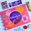 FlowerAura Premium Handcrafted Butterfly Kids Rakhi With Chocolate Box Include Roli Chawal Set - Rakhi Gift Hamper For Brother, Bhai, Kids, Bhaiya, Cousins view 2