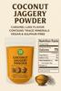 RITUAL FARMS Coconut Jaggery Powder 450g Pack  Natural Sweetener for Tea, Coffee, and Indian Desserts (450gm Each_Pack of 3) view 2