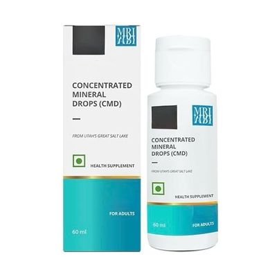 Concentrated Mineral Drops (CMD) Health Supplement - 60 ml (Pack of 1)