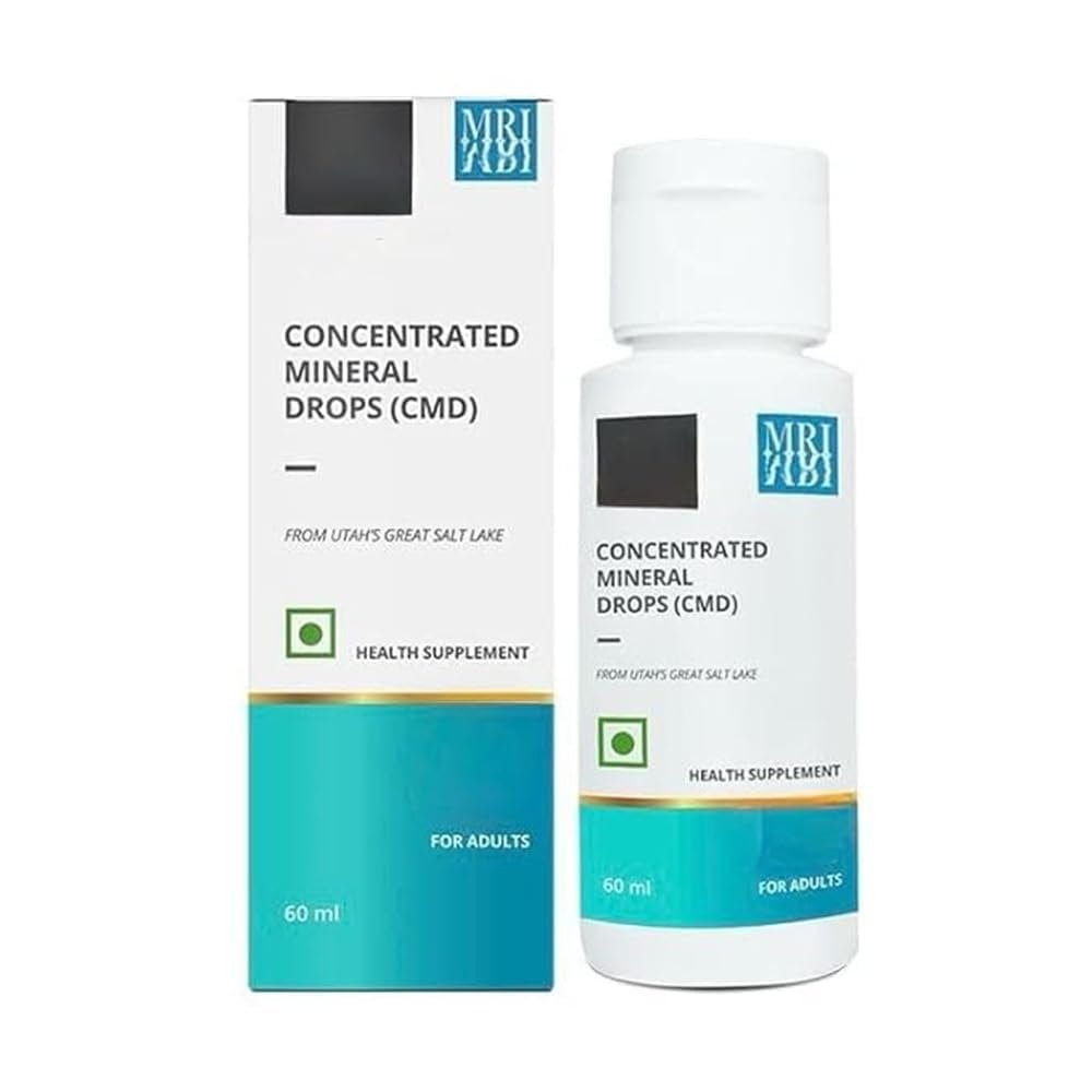Concentrated Mineral Drops (CMD) Health Supplement - 60 ml (Pack of 1)