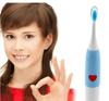 Electric Toothbrush with Replacement Head, Rechargeable, Blue view 2