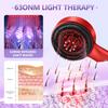 3 in 1 Hair Oil Applicator,Head Massager Scalp,Scalp Massager Hair Growth,Electric Scalp Massager Brush,Ipx7 Waterproof,Hair Scrubber Scalp Massage Tool for Home and Travel Use,Gift,Red view 4