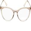 VIRAJ OPTICAL KART | BEST READING GLASSES | BEST COMPUTER BLUE CUT LENSES | LIGHT WEIGHT PLASTIC FRAME | ALL POWER AVAILABLE (BROWN, +3.00) view 1