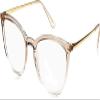VIRAJ OPTICAL KART | BEST READING GLASSES | BEST COMPUTER BLUE CUT LENSES | LIGHT WEIGHT PLASTIC FRAME | ALL POWER AVAILABLE (BROWN, +3.00) view 2