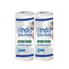 Indi Solutions 2 Ply Kitchen Tissue Rolls Kitchen Towels Paper Roll | 120 Pulls | 60 Pulls X 2 Rolls | Soft and Highly Absorbant | 100% Natural Virgin view 1
