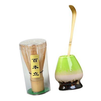 ATORSE Matcha Whisk Set Matcha Ceremony Kit Traditional Starter Matcha Set for Home Bright Green|Home & Garden|Food & Beverages|Tea